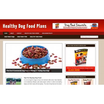 Dog Food Niche Blog