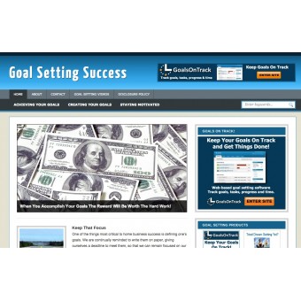 Goal Getting Niche Blog