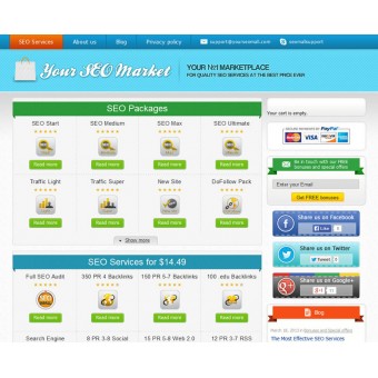 SEO Reseller Website